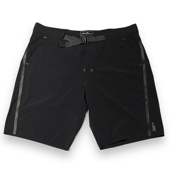 Eddie Bauer Outdoor FlexIon Amphib Shorts Black 40 - Picture 1 of 3